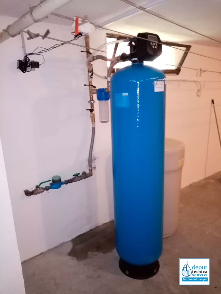 Addolcitore Doppio Corpo con Cartuccia Filtro | DEPURTECNICA