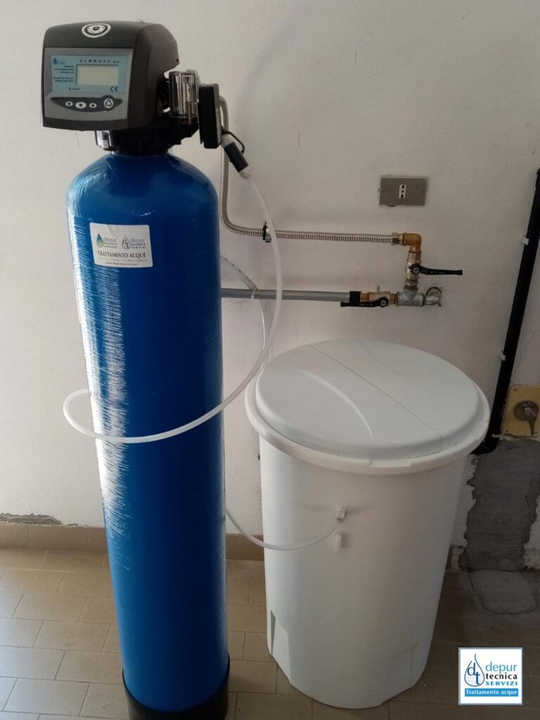 Addolcitore Doppio Corpo per la riduzione del Calcare in abitazione Privata a Milano | DEPURTECNICA