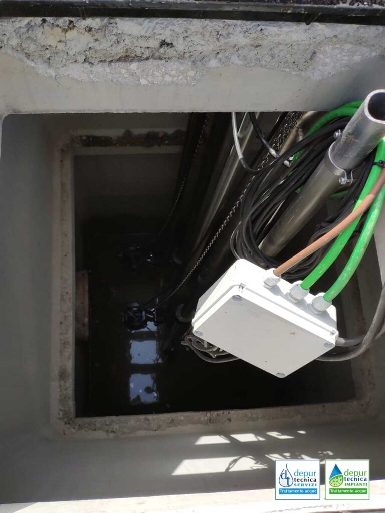 Collettore e Catane realizzate in Acciaio Inox per una Stazione di Sollevamento. Zona Milano | DEPURTECNICA