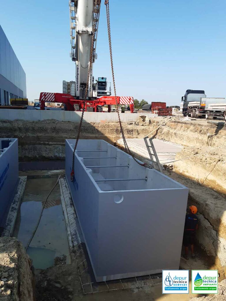 Installazzione di un Disoleatore per il Trattamento delle Acque a Sala Bolognese - Bologna | DEPURTECNICA
