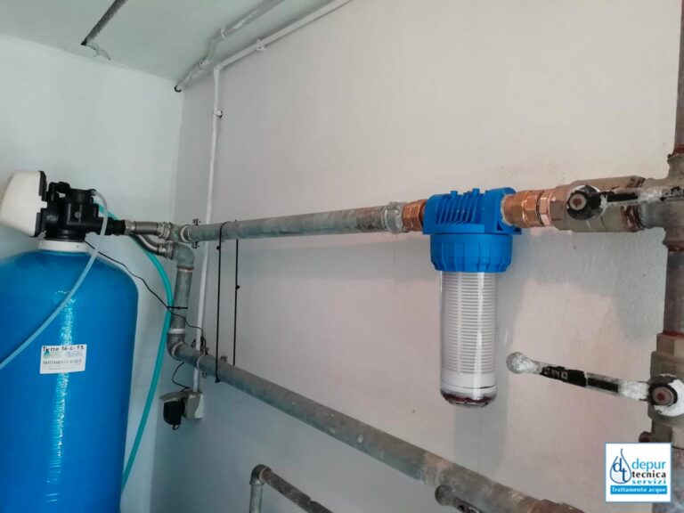 Filtro Cartuccia Addolcitore Depurtecnica Trattamento Acque Reflue e Primarie Industriali Civili Domestiche