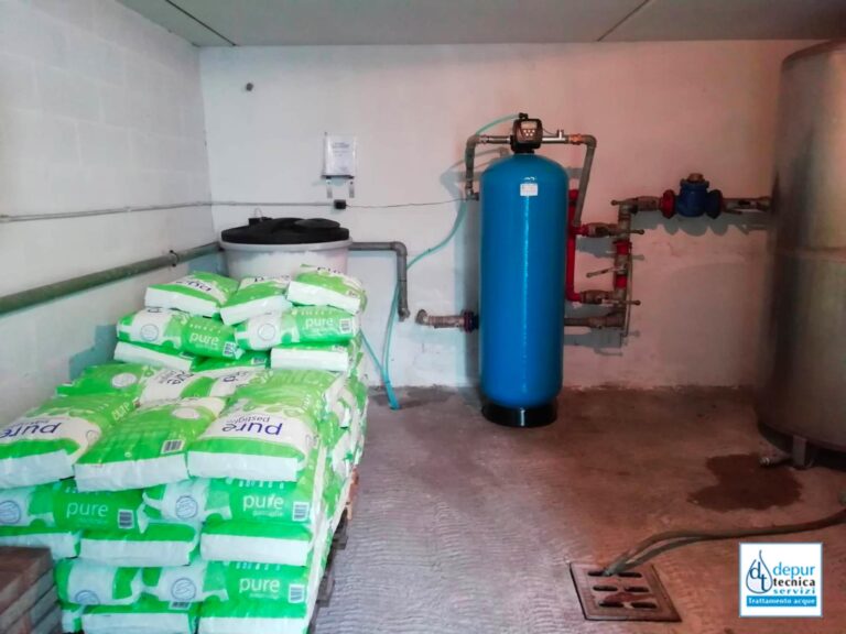Impianto Addolcitore Condominiale Depurtecnica Trattamento Acque Reflue e Primarie Industriali Civili Domestiche