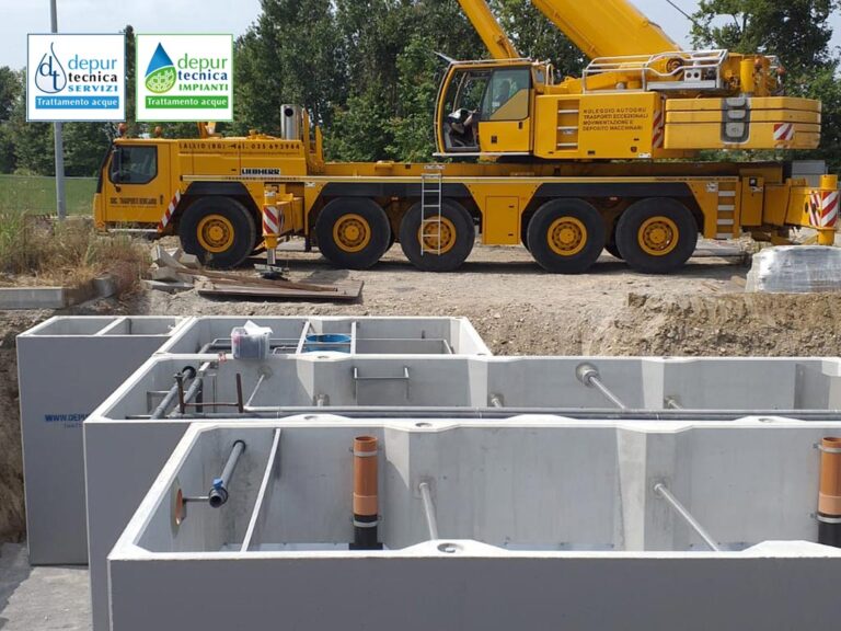 Vasca Imhoff Impianto di Depurazione Acque a Fanghi Attivi | DEPURTECNICA