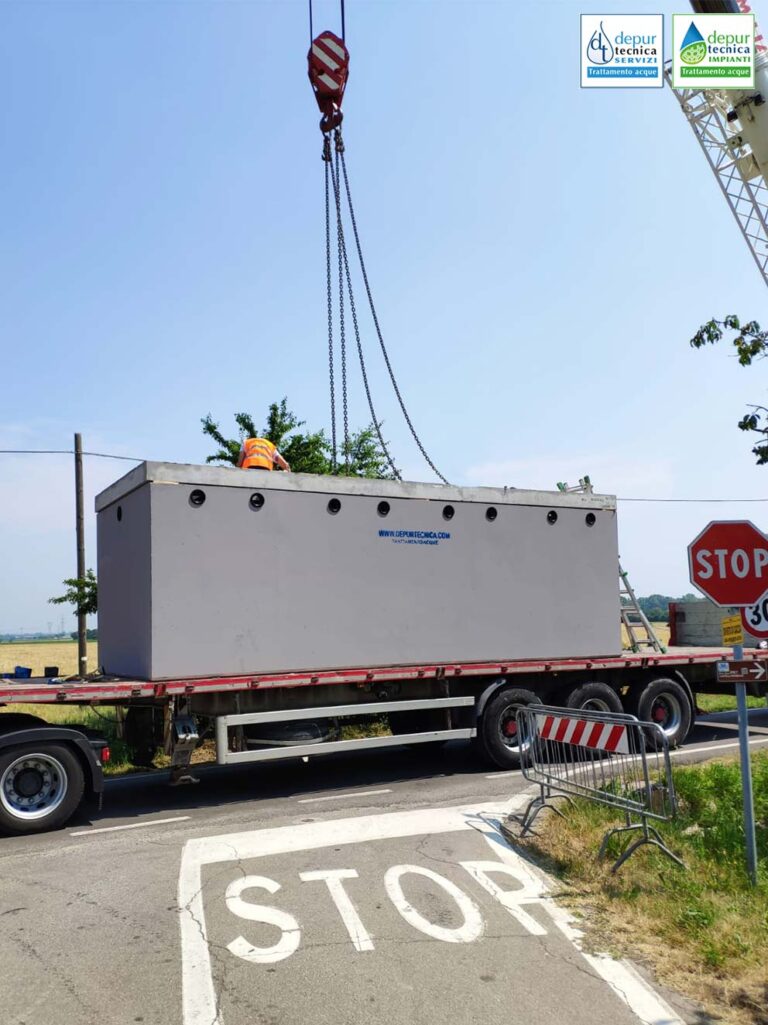 Installazione Vasca Filtro Percolatore a Collecchio, Parma | DEPURTECNICA