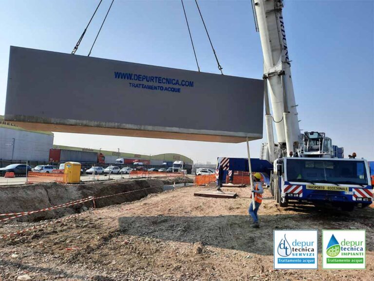 Installazione di una Vasca di Raccolta per le Acque Piovane a Settimo Torinese | DEPURTECNICA