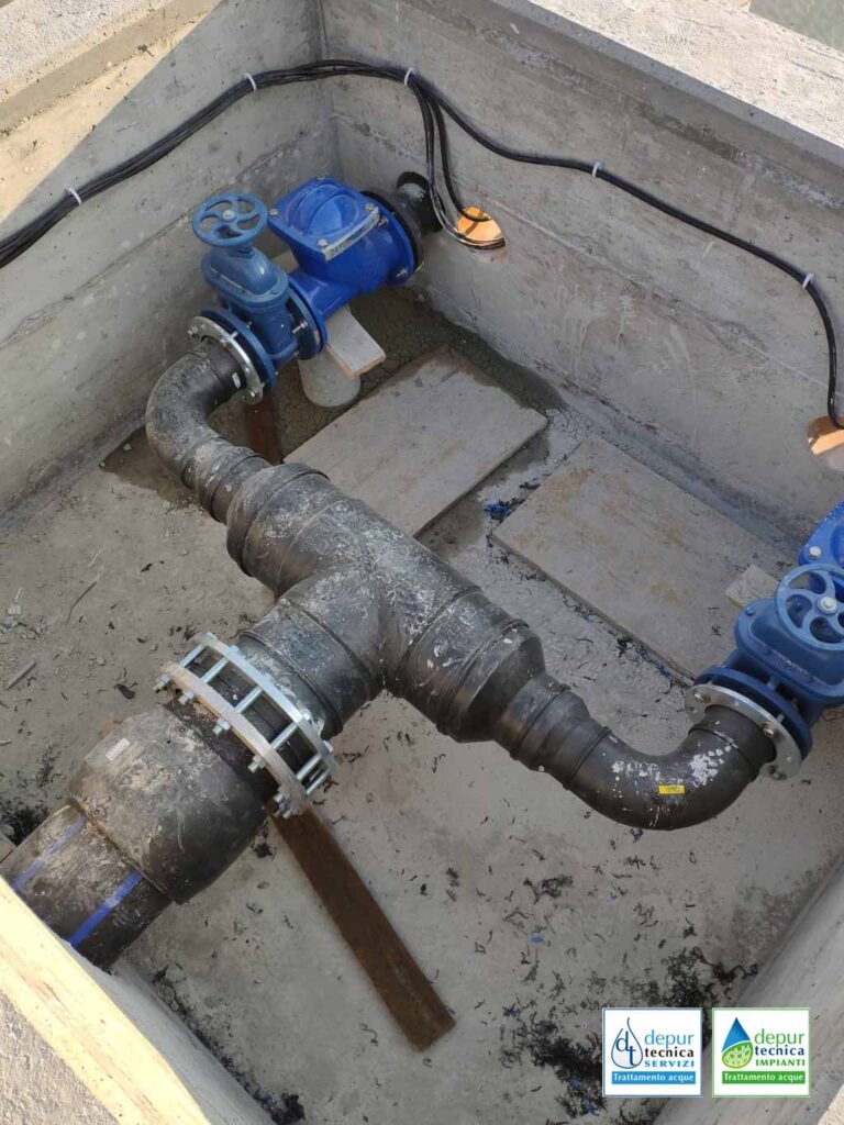 Sistema di Scarico di Acque Reflue e Meteoriche a Settimo Torinese | DEPURTECNICA