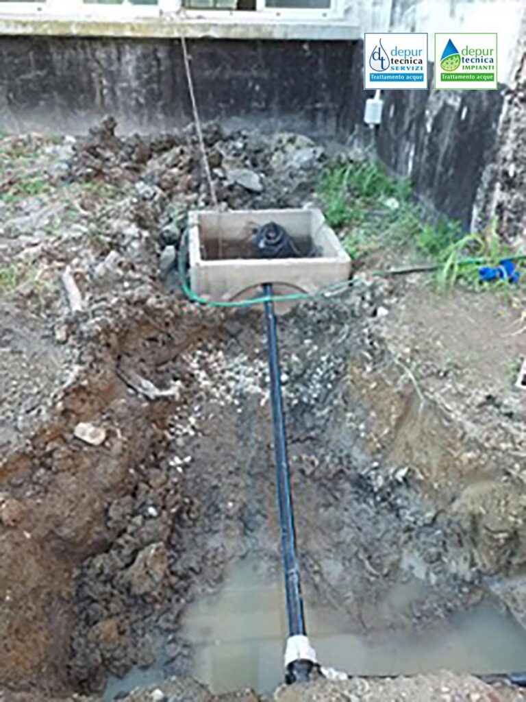Impianto Sollevamento Acque Chiare Smaltimento acque piovane e di falda Modena | DEPURTECNICA