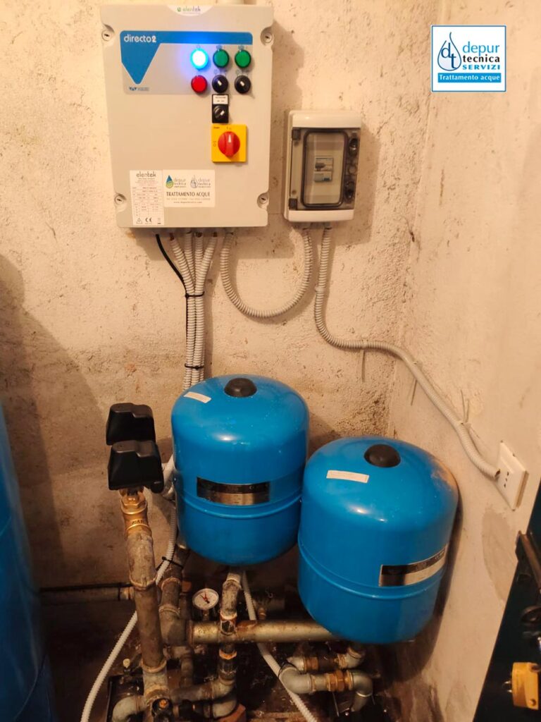 Sostituzione Impianto Elettrico e alcune Elettrovalvole dela Stazione di Rilancio Condominiale | DEPURTECNICA