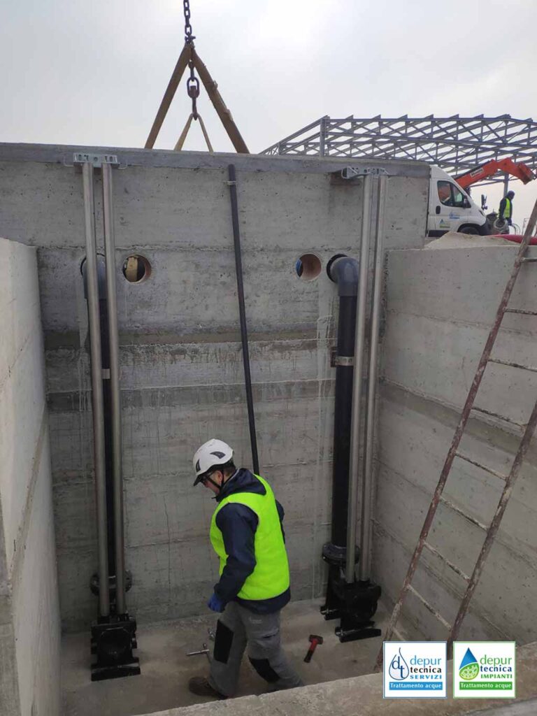 Stazioni di Sollevamento Acque Reflue Verso Recapiti ad Alta Qota a Settimo Torinese | DEPURTECNICA