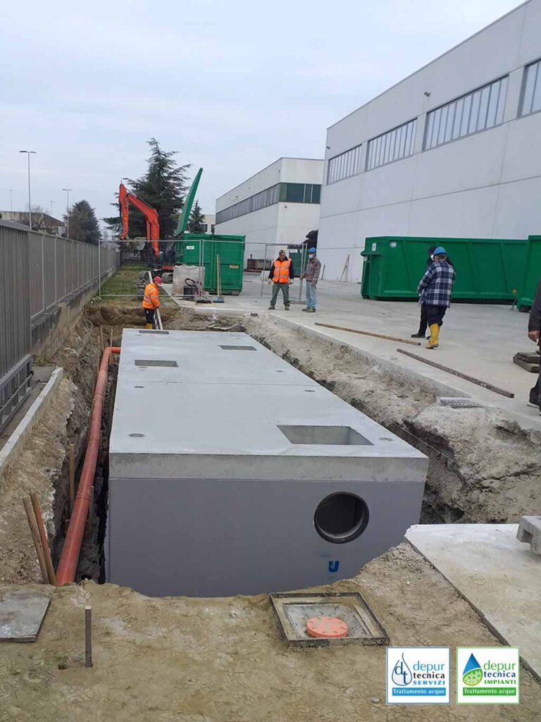 Trattamento in Continuo di Acque Meteoriche a Guastalla, Reggio Emilia | DEPURTECNICA