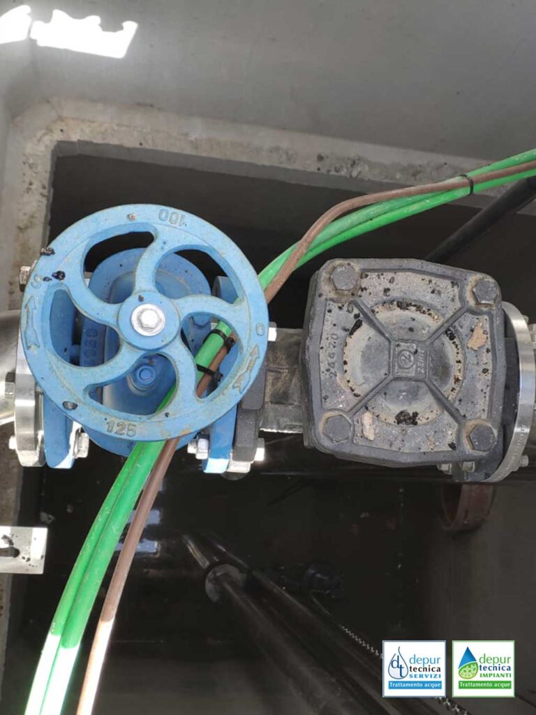 Stazione di Sollevamento con Tubazioni di Mandata. Zona Milano | DEPURTECNICA