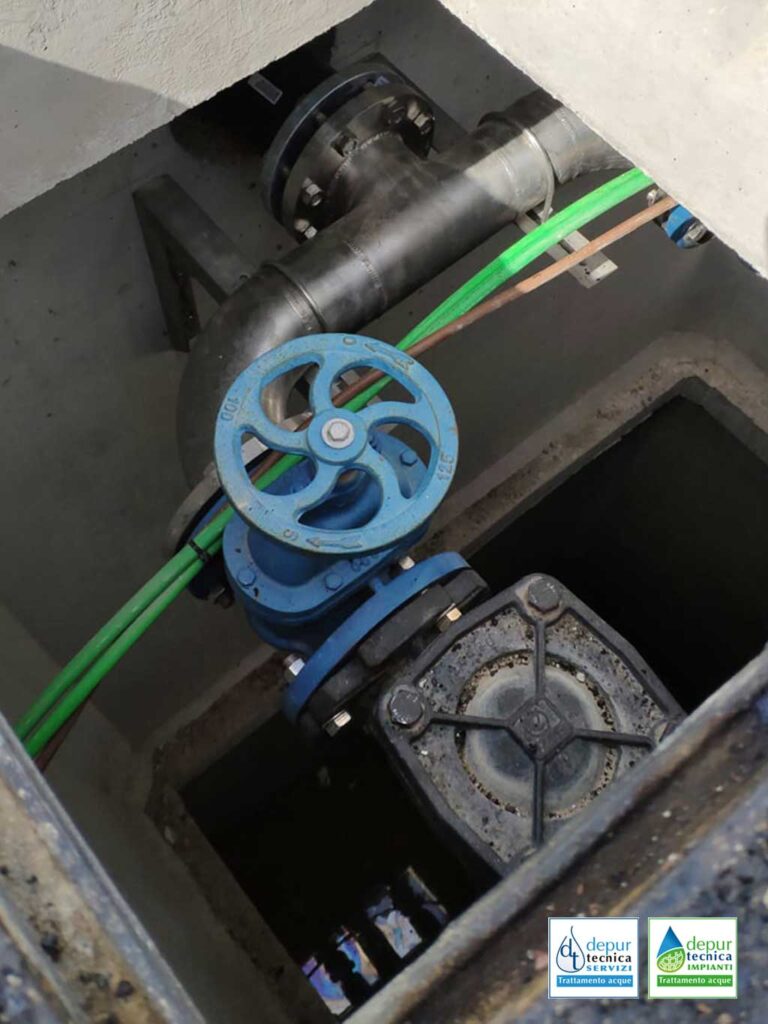 Tubazioni con Valcole di Non Ritorno e Saracinesche. Zona Milano | DEPURTECNICA