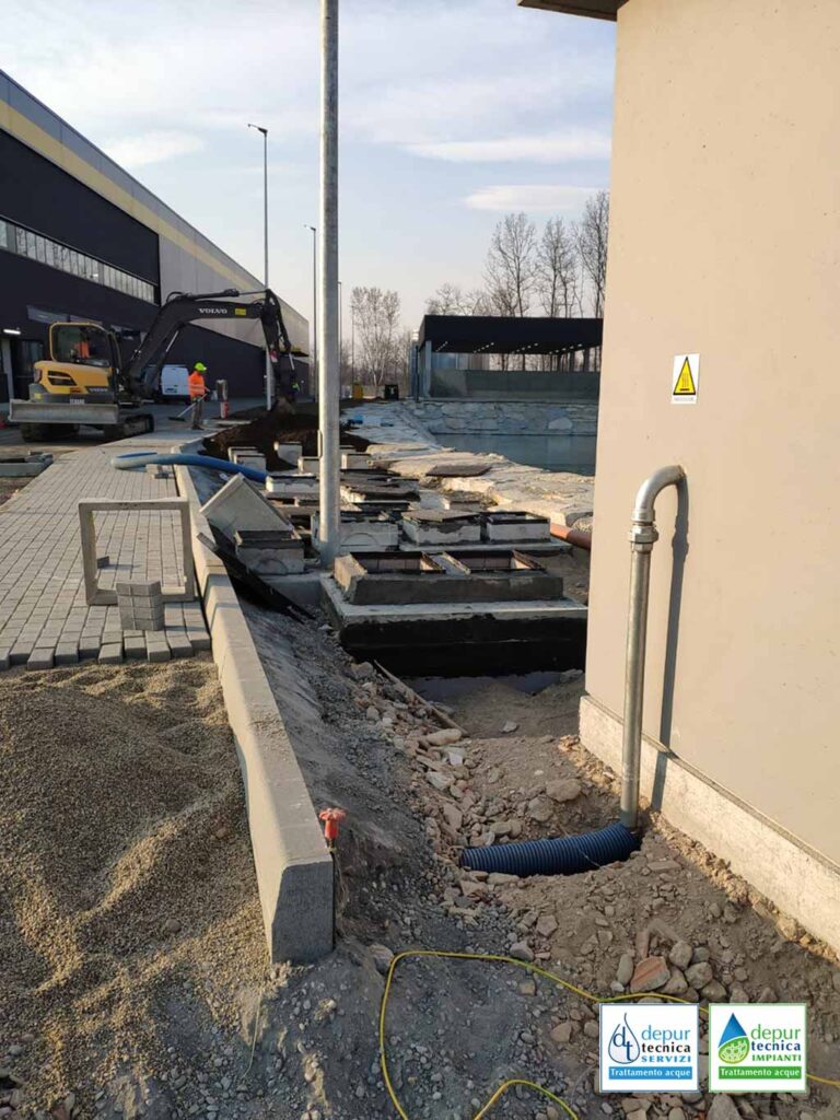 Sollevamento e Rinvio di Acque Reflue tramite Vano Tecnico Installato a Settimo Torinese | DEPURTECNICA