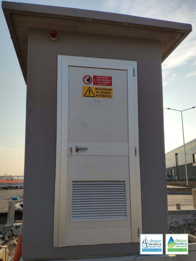Vano Tecnico Utilizzato per un Impianto di Depurazione a Settimo Torinese | DEPURTECNICA