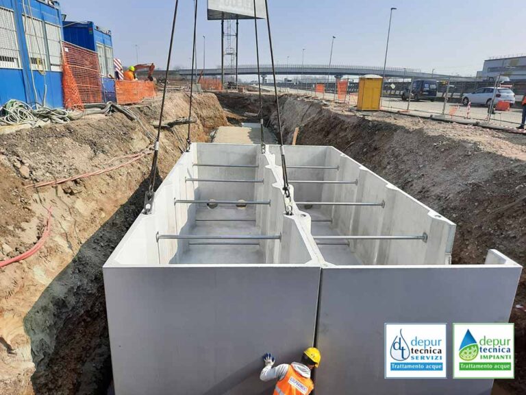 Installazione di una Vasca di Recupero per le Acque Meteoriche a Settimo Torinese | DEPURTECNICA