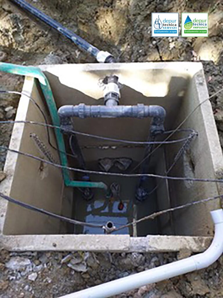 Vasca per Sollvamento Acque chiare con Pompe di rilancio sommerse Modena | DEPURTECNICA