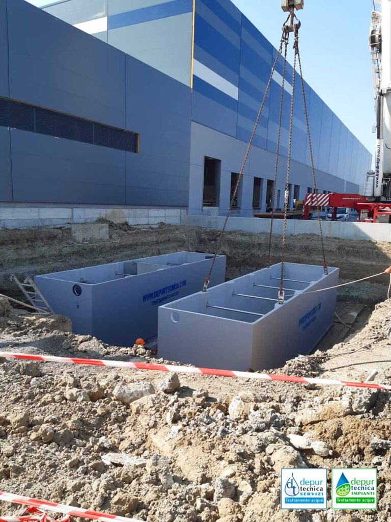 Vasche di Accumulo Installate a Sala Bolognese - Bologna | DEPURTECNICA