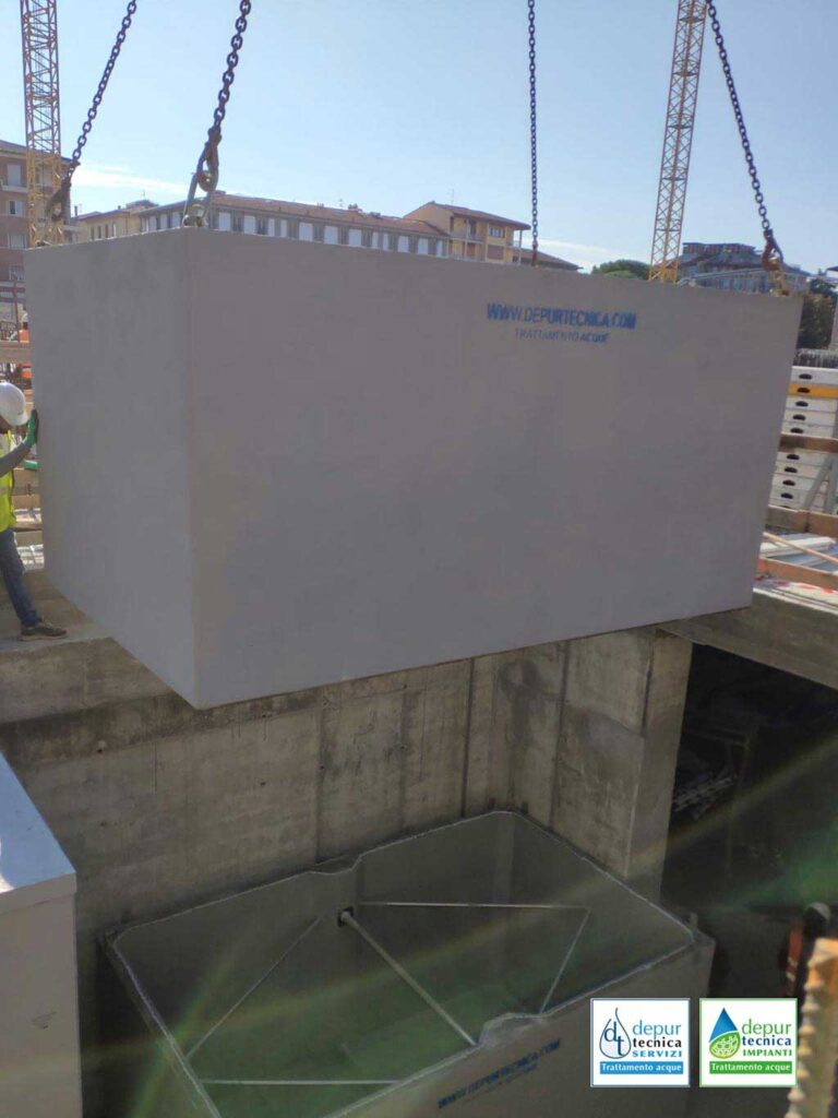 Installazione Fuori Terra Vasche Raccolta Acque Reflue, Firenze | DEPURTECNICA