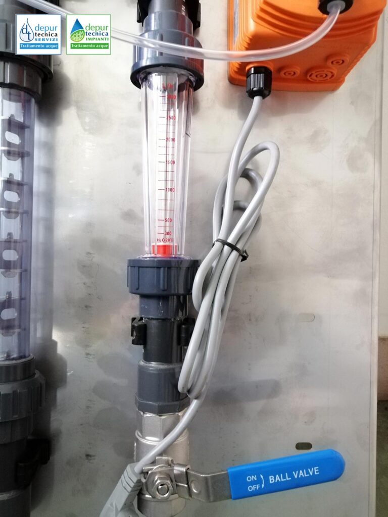 Dosaggio polielettrolita per impianto trattamento acque | DEPURTECNICA