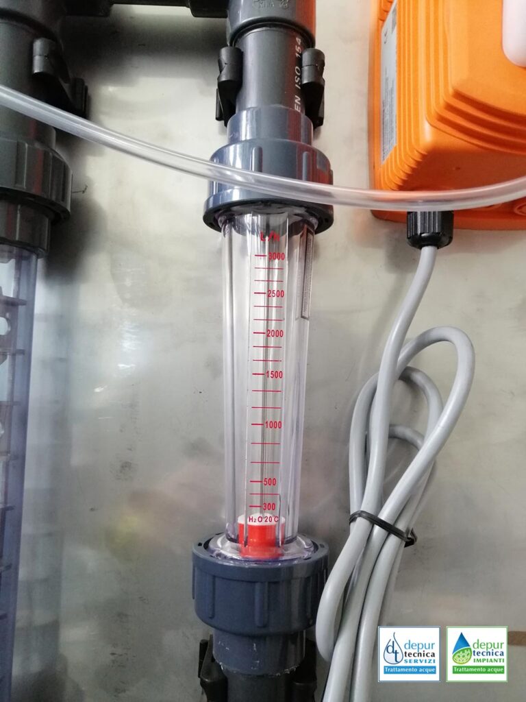 Dosaggio polielettrolita per impianto trattamento acque | DEPURTECNICA