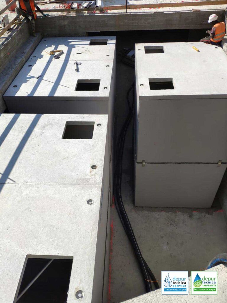 Installazione Fuori Terra Vasche Raccolta Acque Reflue, Firenze | DEPURTECNICA