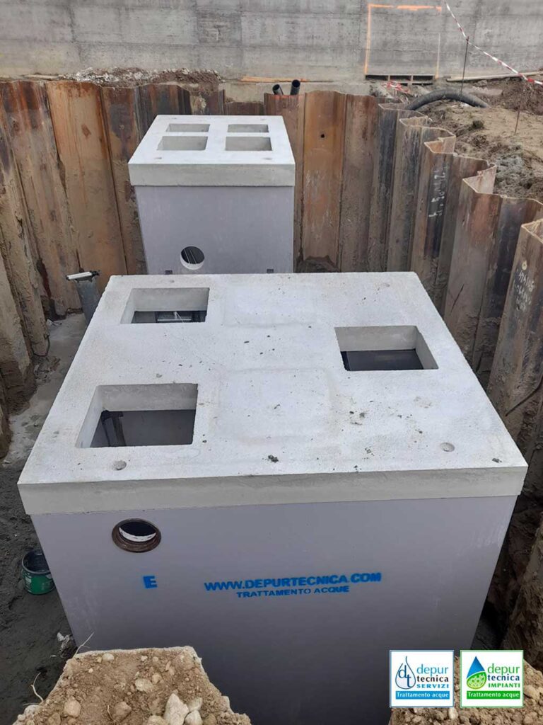 Vasca d’Accumulo a Rolo provincia di Reggio Emilia | DEPURTECNICA