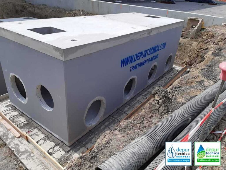 Disoleatore con Pozzetto di Raccordo per il Trattamento Acque a Sala Bolognese - Bologna | DEPURTECNICA