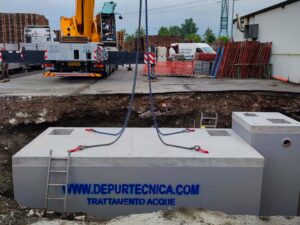Impianto prima pioggia a Fontanellato (Parma) | DEPURTECNICA