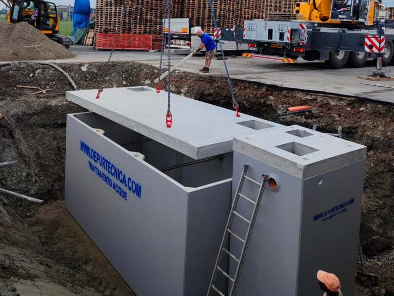 Installazione a Fontanellato (Parma) di un impianto per il trattamento acque di prima pioggia | DEPURTECNICA