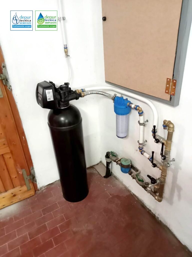 Addolcitore per acqua di pozzo con resine per la rimozione dell’arsenico | DEPURTECNICA