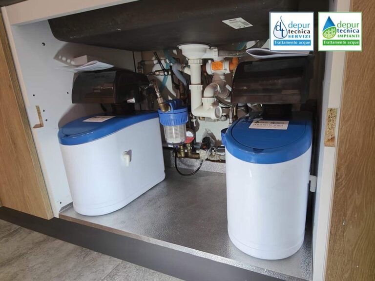 Addolcimento Acqua nel Sottolavello della Cucina | DEPURTECNICA