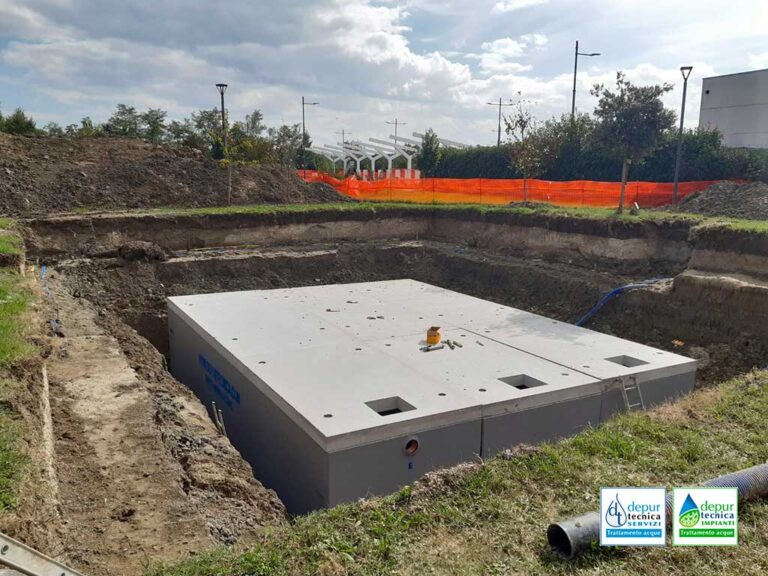Vasche di Accumulo Acque Piovane Installate | DEPURTECNICA