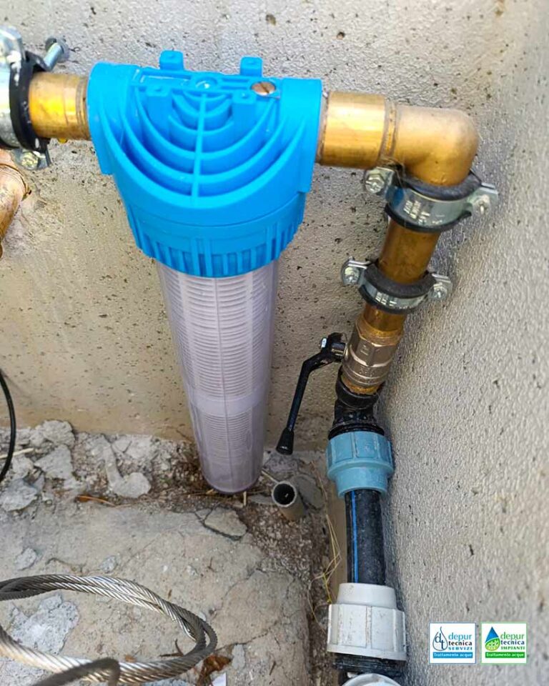 Dettaglio dell’Impianto di Depurazione Acqua di Pozzo | DEPURTECNICA
