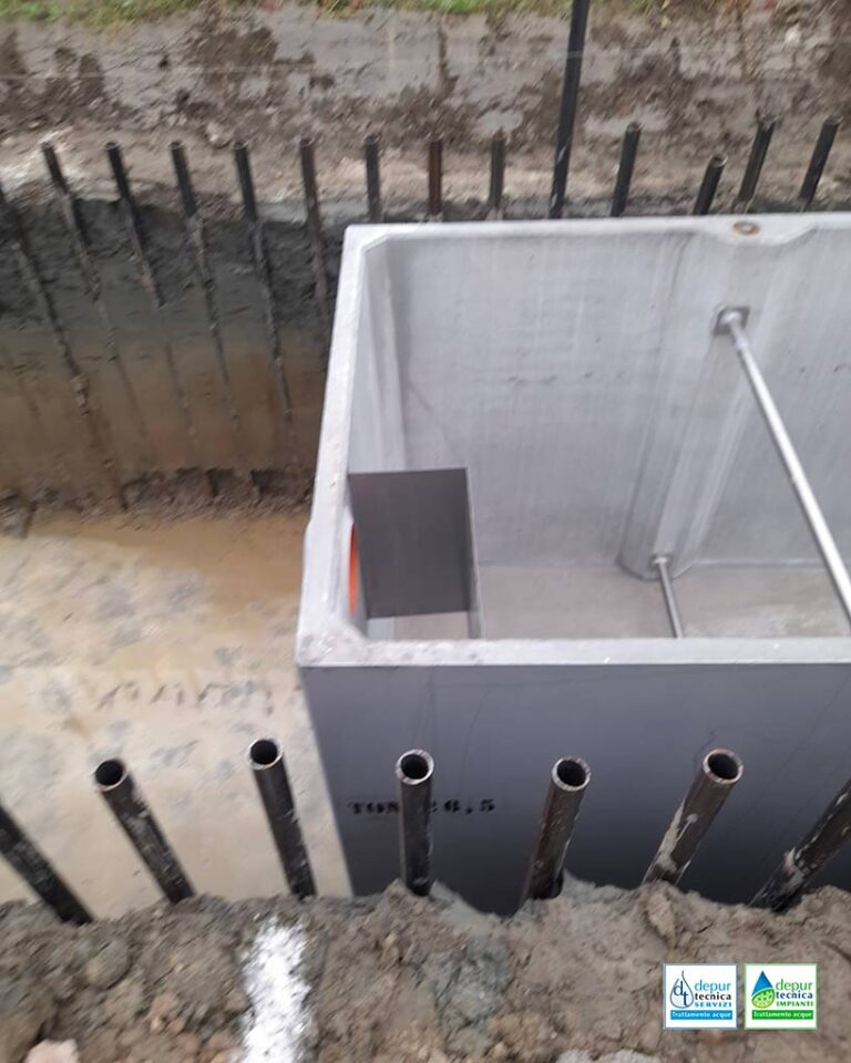 Dettaglio Installazione del Disoleatore e Sedimentazione a Reggio Emilia | DEPURTECNICA