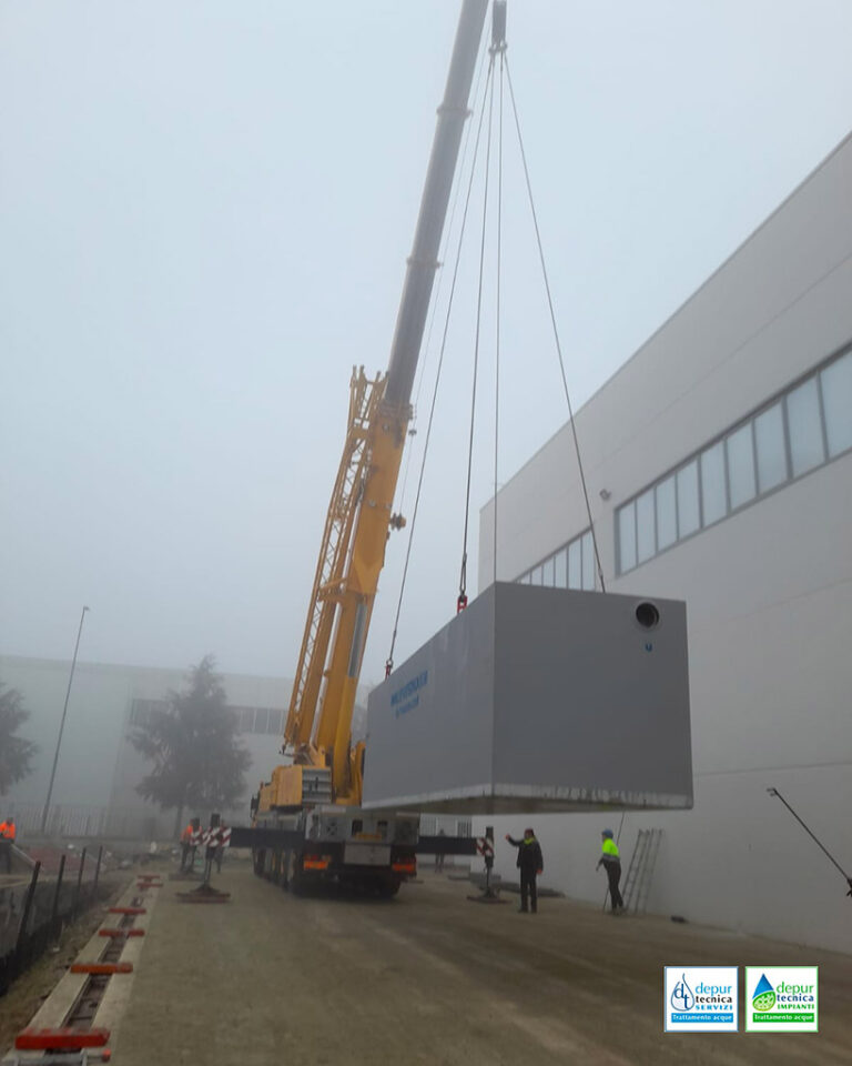 Posa del Sistema a Sedimentazione a Reggio Emilia | DEPURTECNICA