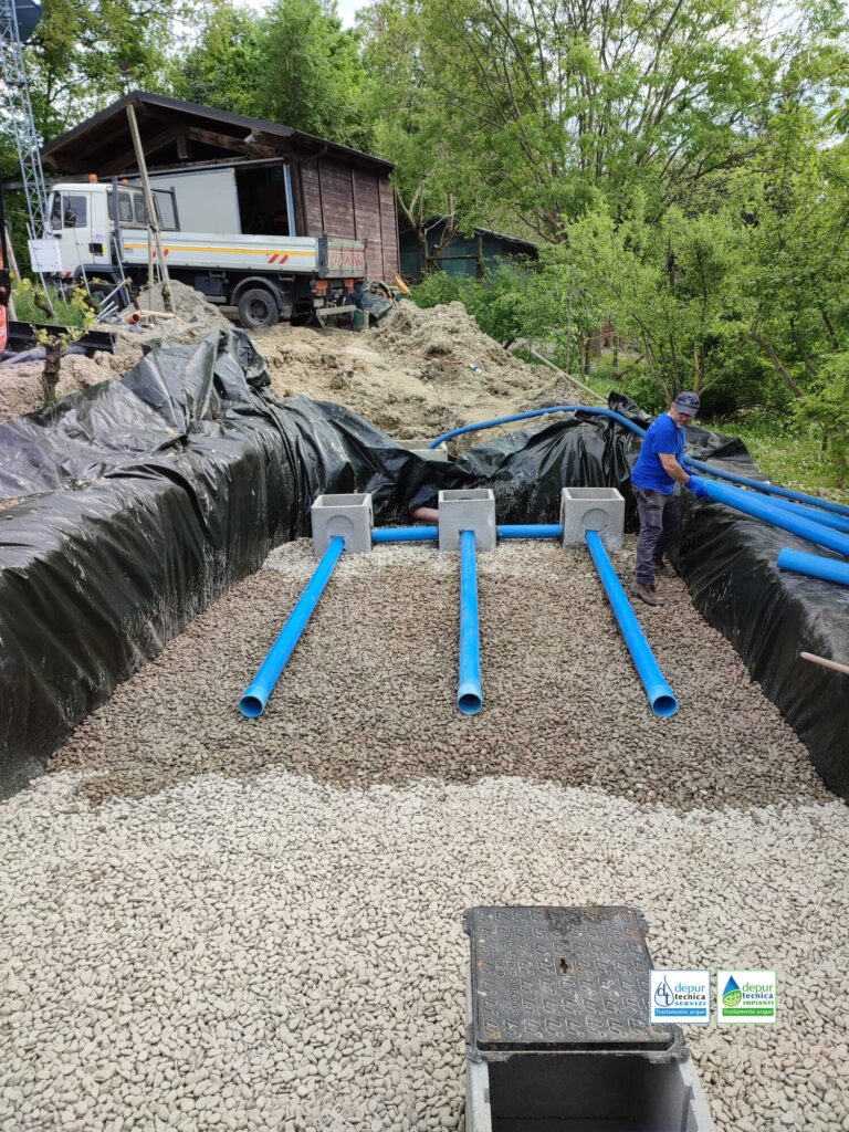 Realizzazione impianto di fitodepurazione per acque reflue domestiche a Langhirano (Parma) | Depurtecnica Realizzazione impianto di fitodepurazione per acque reflue domestiche a Langhirano (Parma) | Depurtecnica